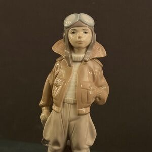 Lladro- Little Pilot - Retired 2002